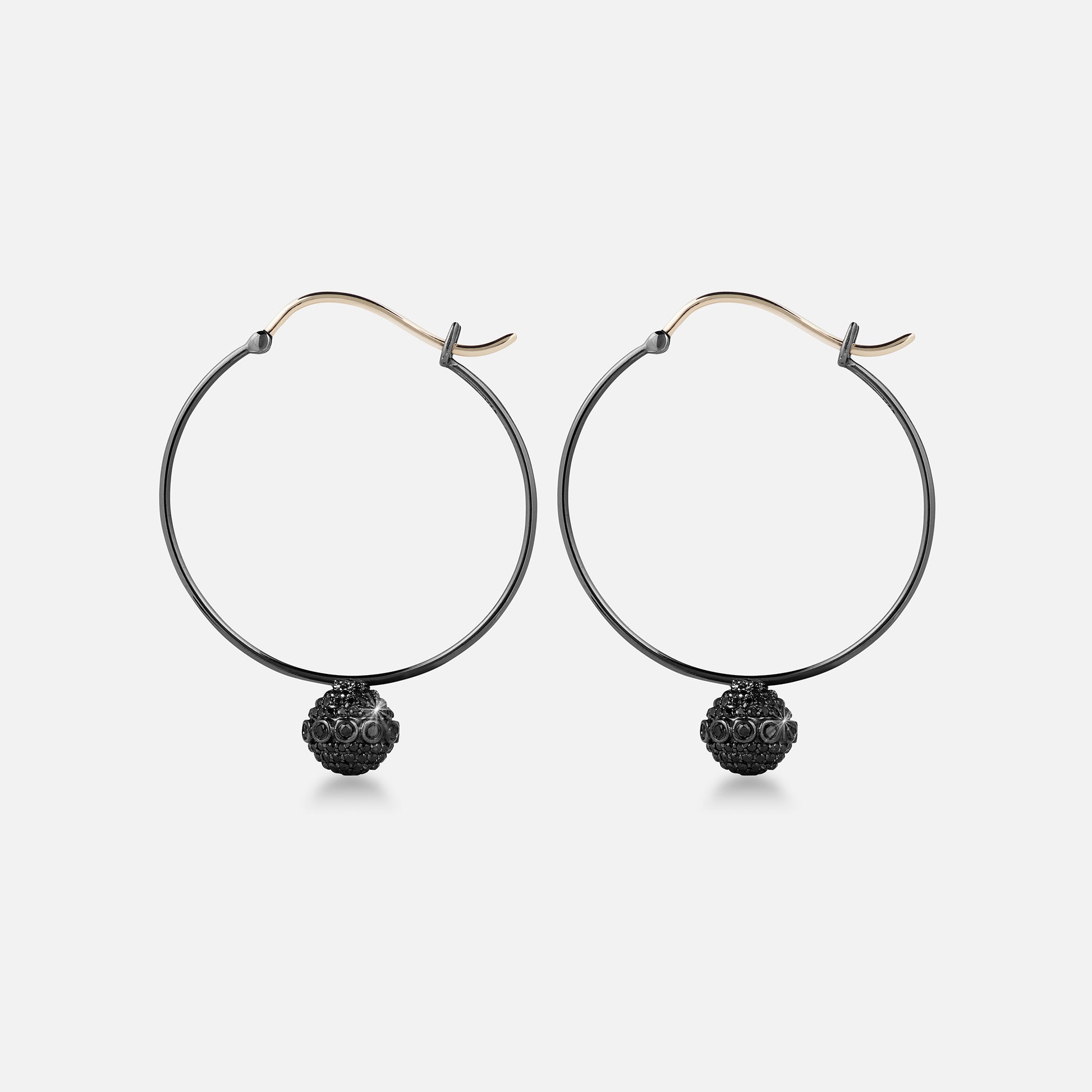 Black_Hoops_18K_Black_Gold_Black_Diamond_Orb_Earrings