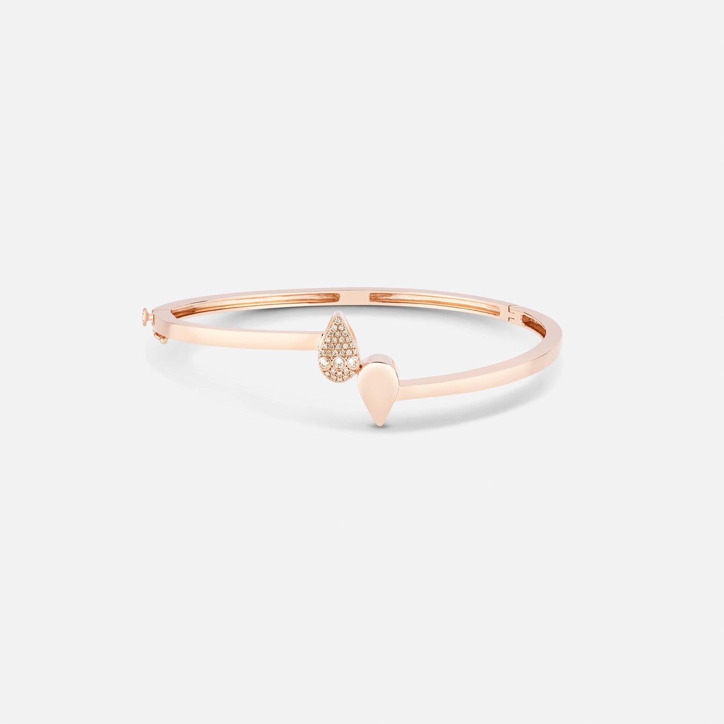 Golden_2_Drop_Bangle_18K_Rose_Gold_Diamond_Bracelet