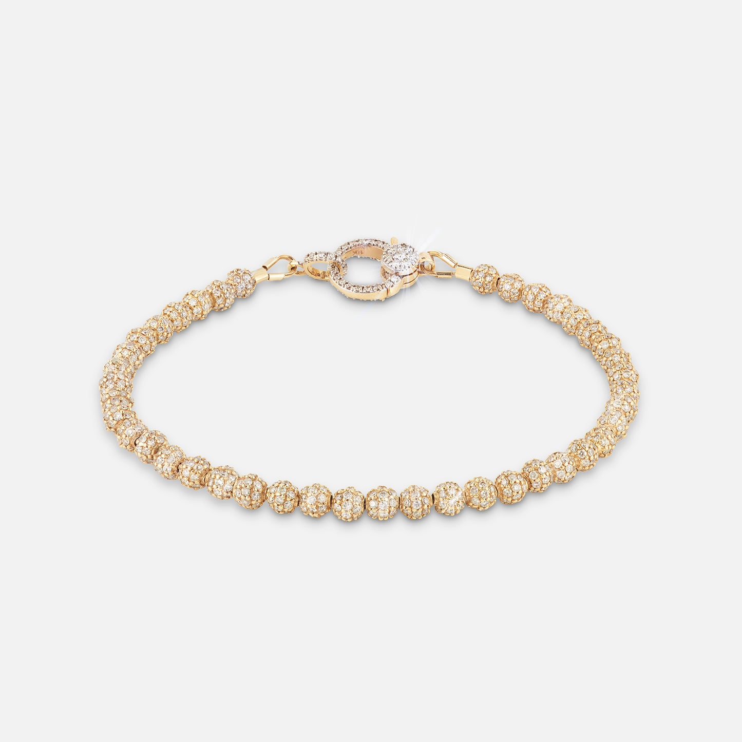 Halo_18K_Gold_Diamond_Bracelet