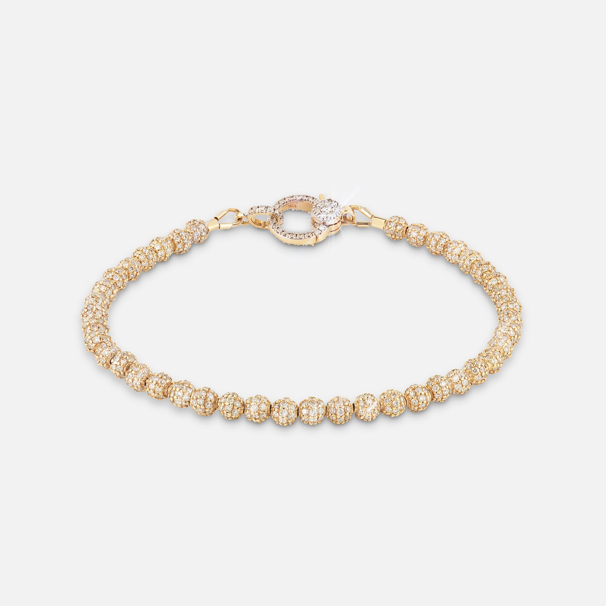 Halo_18K_Gold_Diamond_Bracelet