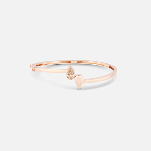 Golden_2_Drop_Bangle_18K_Rose_Gold_Diamond_Bracelet