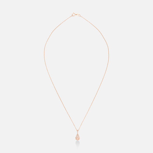 Golden_Drop_18K_Rose_Gold_Diamond_Necklace