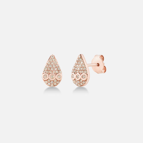 Golden_Drop_Studs_18K_Rose_Gold_Diamond_Earring