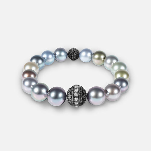 Phantom_Love_ Black18K_Gold_ Pearl_Bracelet