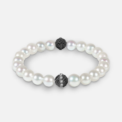 White_Phantom_Black_18K_Gold_Pearl_Bracelet